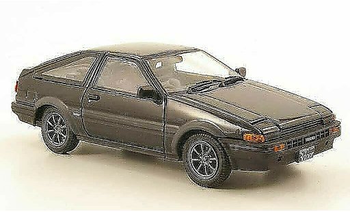 Toyota Trueno AE86 1/43 Ebbro Sprinter noire/grise miniature
