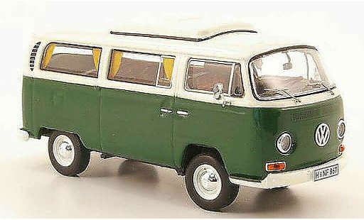 Volkswagen T2 A 1/43 Premium ClassiXXs Campingwagen verte/blanche 1967 miniature