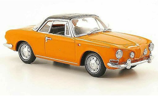 Volkswagen Karmann Ghia Typ 34 1/43 Minichamps Ghia Coupe ( ) orange/noire 1961 miniature