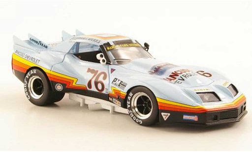Chevrolet Corvette course 1/43 Bizarre C3 Mancuso No.76 Watkins Glen IMSA 1977 miniature