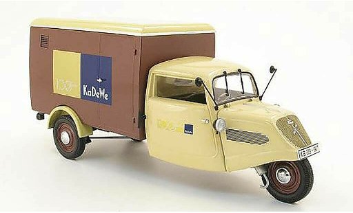 Tempo Hanseat Kasten 1/18 Minichamps fourgon 100 ans kadewe 1952 miniature