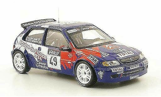Citroen Saxo Kit Car 1999 1/43 Hachette No.49 Total Tour de Corse miniature