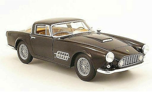 Ferrari 410 Coupe 1/18 Hot Wheels superamerica noire miniature