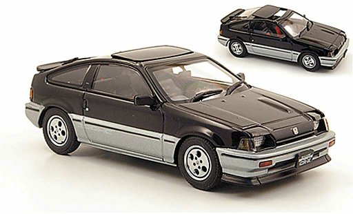 Honda CR-X Ballade 1/43 Ebbro Sports Si noire/grise 1984 miniature