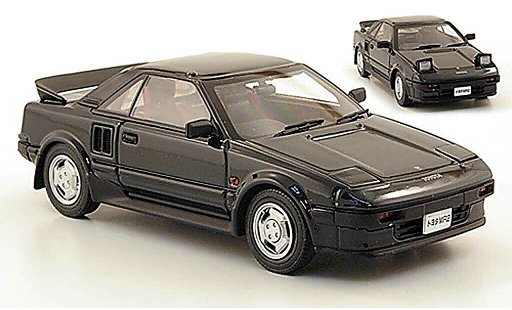 Toyota MR2 AW11 1/43 Ebbro 2 verte 1984 miniature