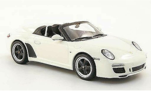 Porsche 911 S 1/43 Minichamps Speedster blanche 2011 miniature