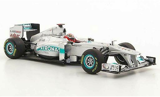 Mercedes F1 2011 1/43 Minichamps GP W02 No.7 Petronas M.Schumacher -Saison miniature