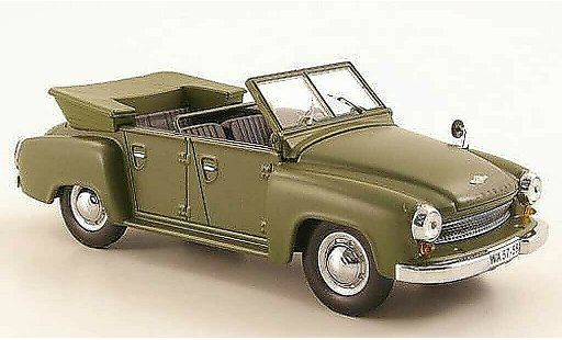 Wartburg 311 Kubel 1/43 IST Models 4 verte mat 1957 miniature