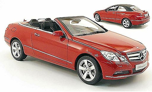 Mercedes Classe E Cabriolet 1/18 Norev (a207) rouge 2010 miniature