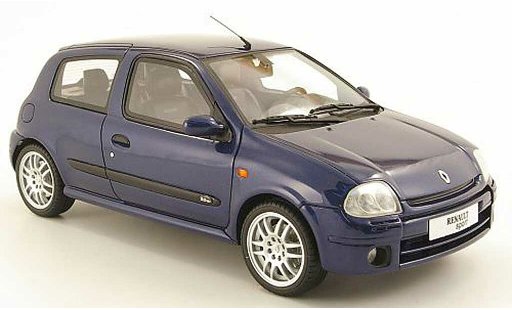 Renault Clio 2 RS 1/18 Ottomobile phase 1 bleu miniature