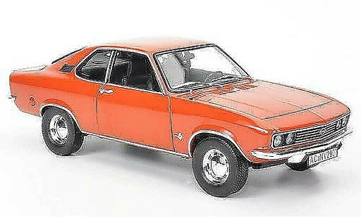 Opel Manta A 1/18 Norev rouge orange 1971 miniature