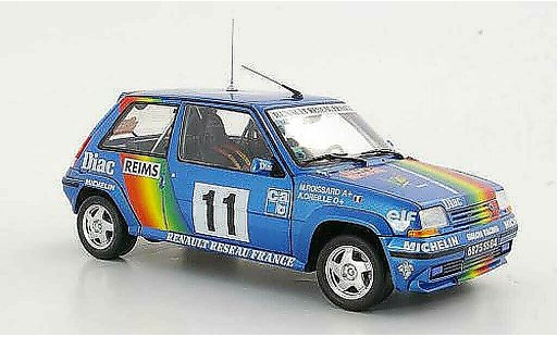 Renault 5 Alain Oreille 1/18 Norev GT Turbo No.11A. / M.Roissard Rally Monte Carlo 1990 miniature