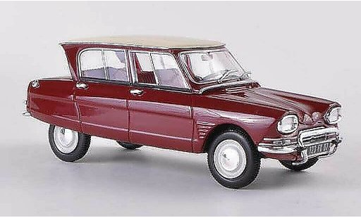 Citroen Ami 6 Berline 1/43 Norev rouge/blanche 1961 miniature