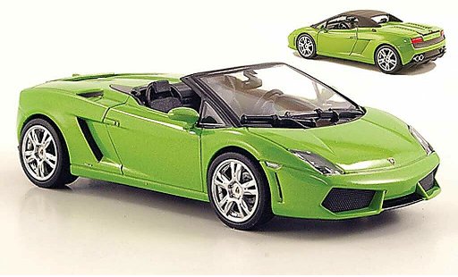Lamborghini Gallardo LP560-4 LP560-4 1/43 Norev Spyder verte 2009 miniature