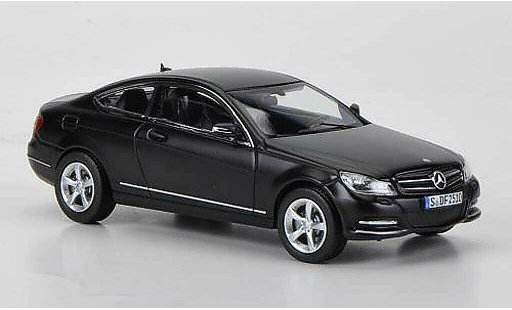 Mercedes Classe C Coupe 1/43 Norev (C204) matnoire 2011 miniature