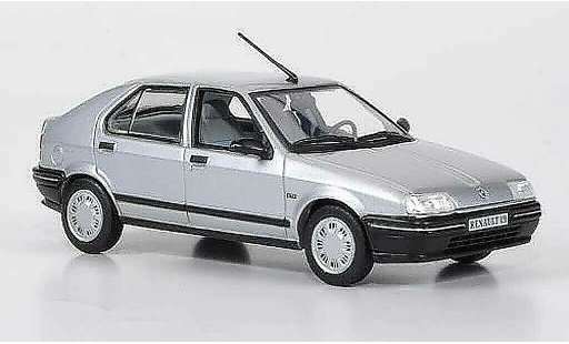 Renault 19 Base 1/43 Norev grise 5-Turer 88 miniature