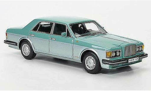 Bentley Turbo R berline 1/43 Neo turquoise/grise grise LHD limit&Atilde;&copy;e edition 1985 miniature