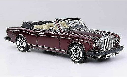 Rolls Royce Corniche DHC 1/43 Neo rouge LHD limit&Atilde;&copy;e Auflage 300 pi&Atilde;&uml;ce 1977 miniature