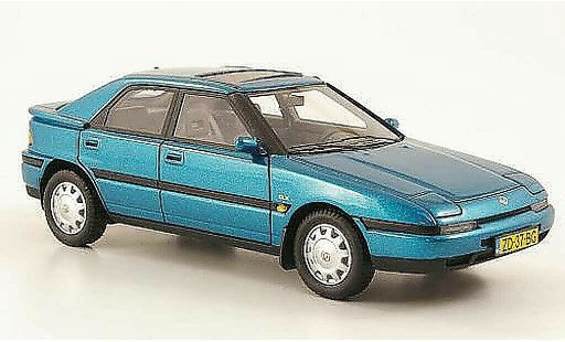 Mazda 323 F 1/43 Neo bleu 1992 miniature