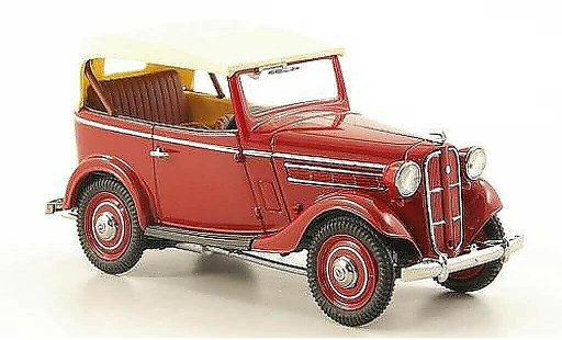Datsun 17 Phaeton 1/43 Ebbro rouge/beige 1938 miniature