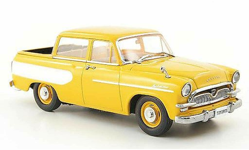 Toyopet Masterline Double Pick Up 1/43 Ebbro jaune/blanche 1959 miniature