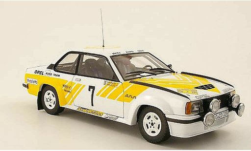 Opel Ascona B 400 1/18 Sun Star No.8 Kullang/Berglund rallye Su&Atilde;&uml;de 1980 miniature