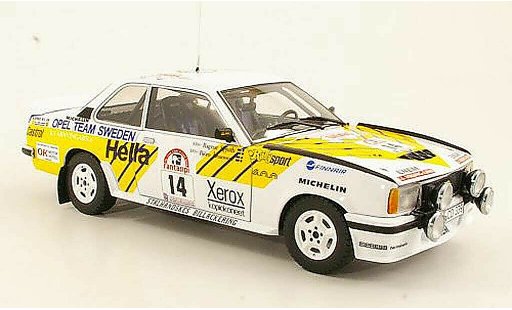 Opel Ascona 400 1/18 Sun Star No.14 Team Su&Atilde;&uml;de Rally Finnland 1980 B.Johansson/R.Spjuth miniature