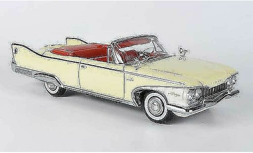 Plymouth Fury Convertible 1/18 Sun Star Cabriolet jaune 1960 miniature