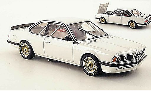 Bmw 635 CSi 1/43 Autoart Plain Body Version blanche miniature