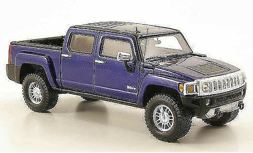 Hummer H3 H3T 1/43 Luxury Collectibles T bleu 2008 miniature