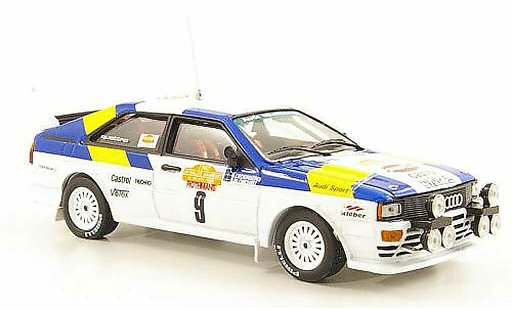 Audi Quattro rallye 1/43 Vitesse No.9 S.Blomquist/B.Cederberg Rally Italien 1982 miniature
