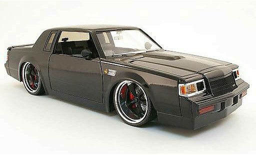Buick T-Type Grand National 1/18 Jada Toys noire 1987 miniature