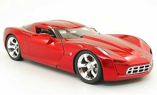 Chevrolet Corvette concept 1/18 Jada Toys C6 rouge miniature