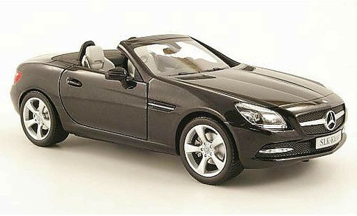 Mercedes Classe SLK Base 1/18 Minichamps (r172) noire 2011 miniature