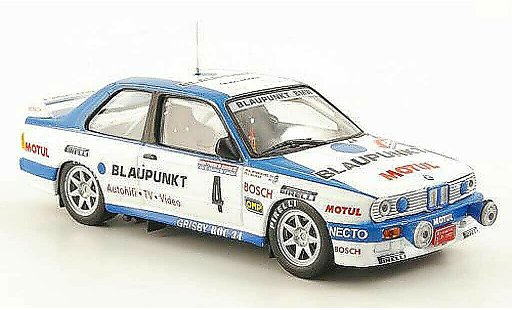 Bmw M3 course 1/43 Hachette E30 No.4 bleupunkt Rally Principe de Asturias 1989 miniature