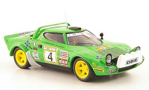 Lancia Stratos HF 1/43 Hachette No.4 Rally RACE 1979 miniature