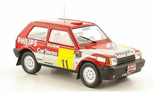 Seat Marbella Base 1/43 Hachette Proto No.11 Philips Rally de Tierra de Aviles 1988 miniature