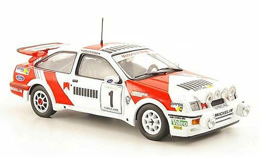 Ford Sierra Cosworth RS 1/43 Hachette No.1 Rally Cajalicante 1988 miniature
