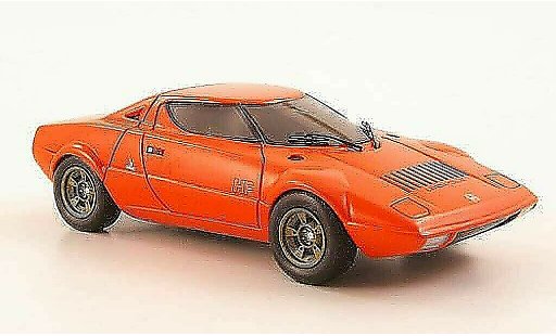 Lancia Stratos HF 1/43 Premium X rouge orange Autosalon Turin 1971 miniature