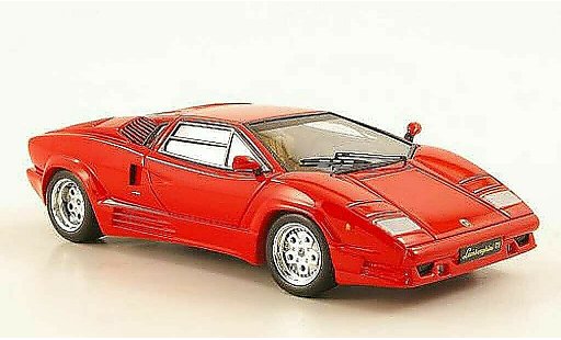 Lamborghini Countach 25th Anniversary 1/43 Premium X anniversaire rouge 1989 miniature