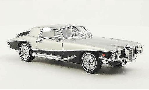 Stutz Blackhawk Coupe 1/43 Premium X bleu/grise 1971 miniature