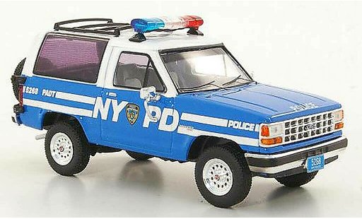Ford Bronco Police 1/43 Premium X II NYPD 1990 miniature