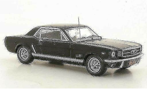 Ford Mustang Hardtop 1/43 Premium X noire miniature