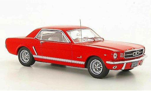 Ford Mustang Hardtop 1/43 Premium X rouge miniature
