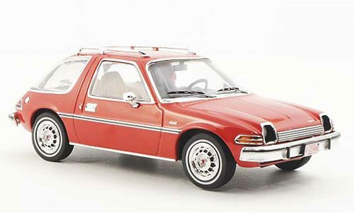 AMC Pacer berline 1/43 Premium X rouge 1975 miniature
