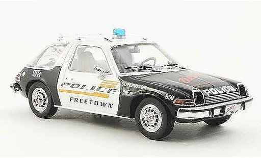 AMC Pacer x auto 1/43 Premium X Police - Police USA 1975 miniature