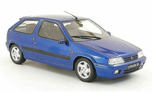 Citroen ZX 16V 1/18 Ottomobile bleu miniature