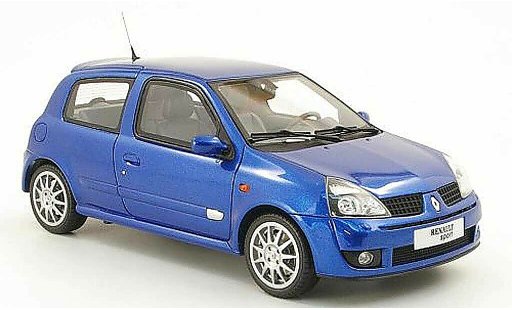 Renault Clio 2 RS 1/18 Ottomobile jean ragnotti bleu miniature