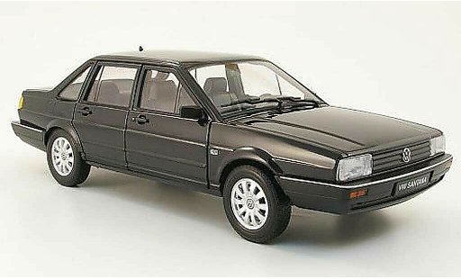Volkswagen Santana Base 1/18 Welly noire 1986 miniature