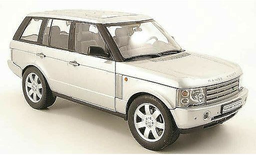 Range Rover Sport Base 1/18 Welly grise metallisee miniature